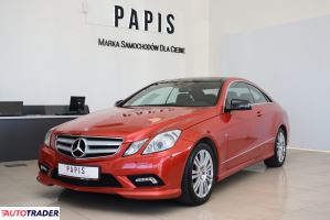 Mercedes E-klasa 2011 1.8 184 KM