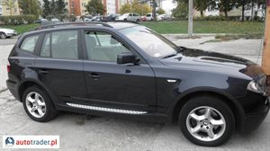 BMW X3 2007 2.0 150 KM BMW X3 2007 2.0 150 KM