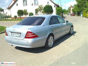Mercedes S-klasa 2000 3.2 224 KM Mercedes S-klasa 2000 3.2 224 KM