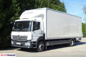 Mercedes Atego 1218 Euro 6 tylko 272 tys.km! kontener 18p winda - zobacz ofertę
