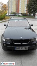 BMW X3 2007 2.0 150 KM BMW X3 2007 2.0 150 KM
