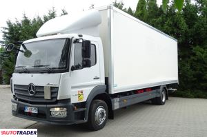 Mercedes Atego 1218 Euro 6 tylko 272 tys.km! kontener 18p winda - zobacz ofertę