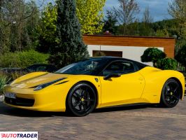 Ferrari 458 Italia 2010 4.5 569 KM