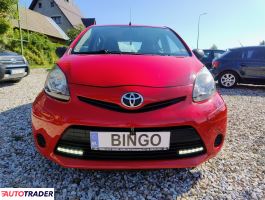 Toyota Aygo 2012 1.0 68 KM Toyota Aygo 2012 1.0 68 KM
