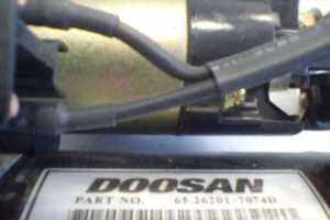 Doosan ROZRUSZNIK DX 340 LC STARTER