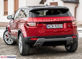 Land Rover Range Rover Evoque 2016 2.0 150 KM