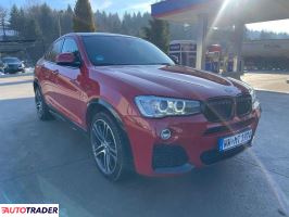 BMW X4 2016 2.0 190 KM