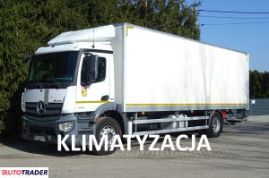 Mercedes ANTOS 1830 Euro 6 kontener 21p klima ks. serisowa  Sprowadzony - zobacz ofertę