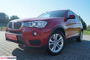 BMW X3 2016 2.0 190 KM BMW X3 2016 2.0 190 KM