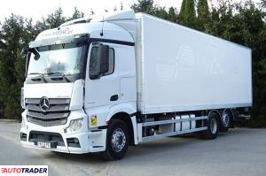 Mercedes Actros 2642 Euro6 3 osie podn/skrętna kontener  23pal - zobacz ofertę