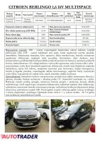 Citroen Berlingo 2011 1.6 98 KM